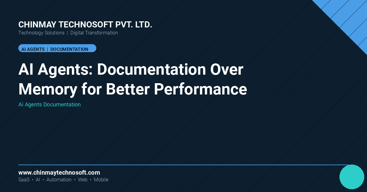Agents don't need memory, they need documentation