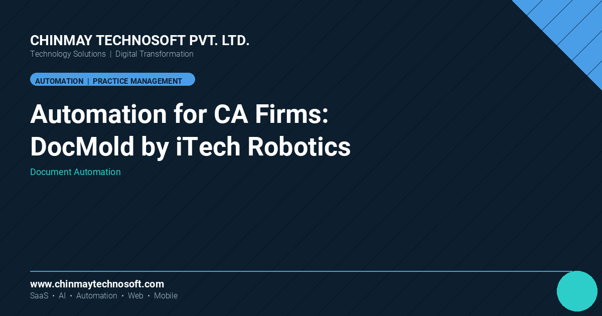 Rising query: itech robotics & automation pvt.ltd (automation)