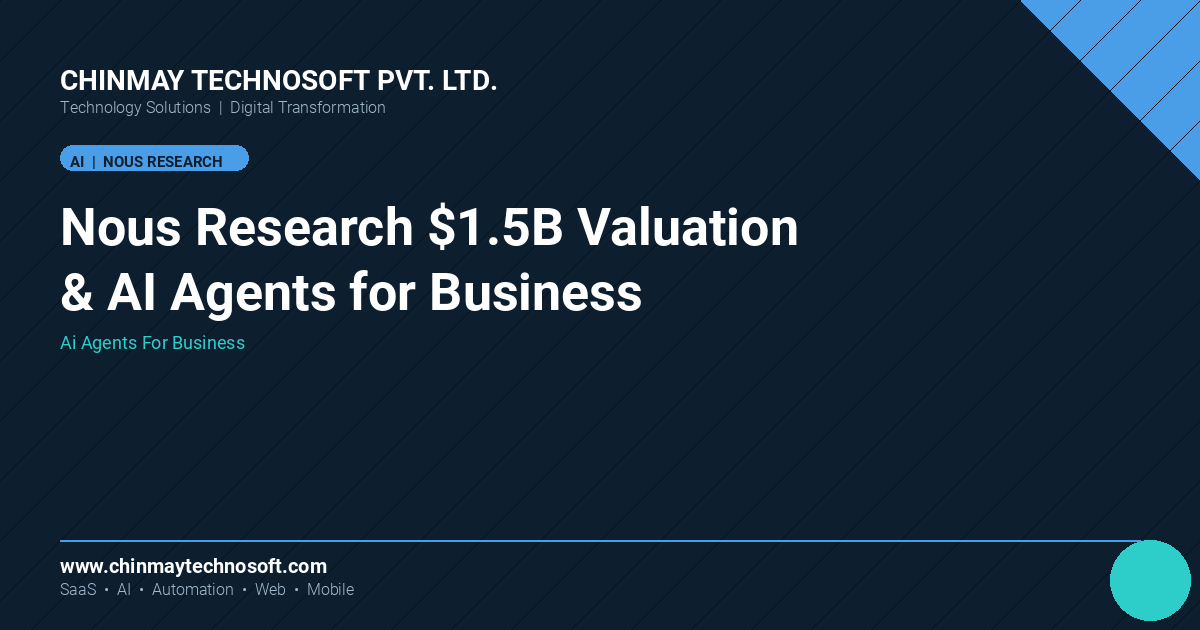 Nous Research confirms it hit $1.5B valuation, launches AI agents for business users