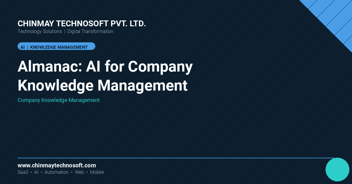 Launch HN: Almanac (YC S26) – AI that knows your company