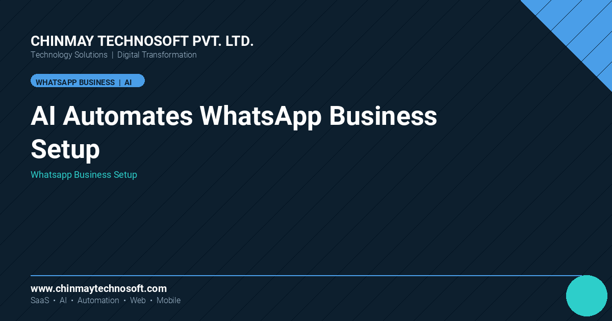 Meta now lets AI agents handle the boring parts of WhatsApp Business setup