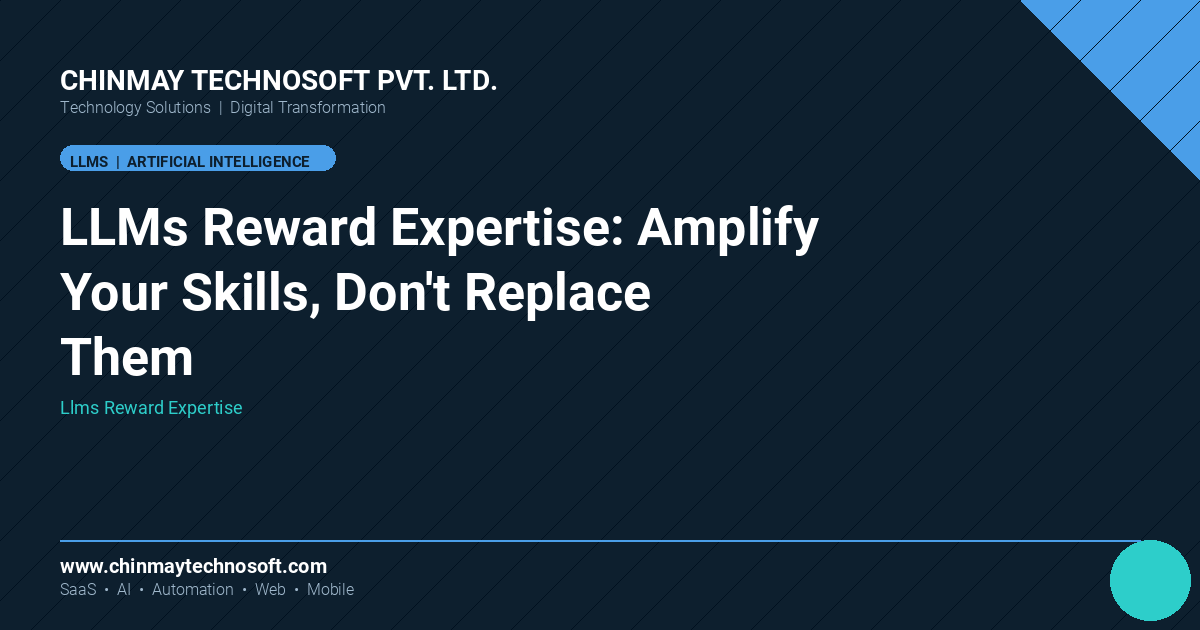 LLMs reward expertise